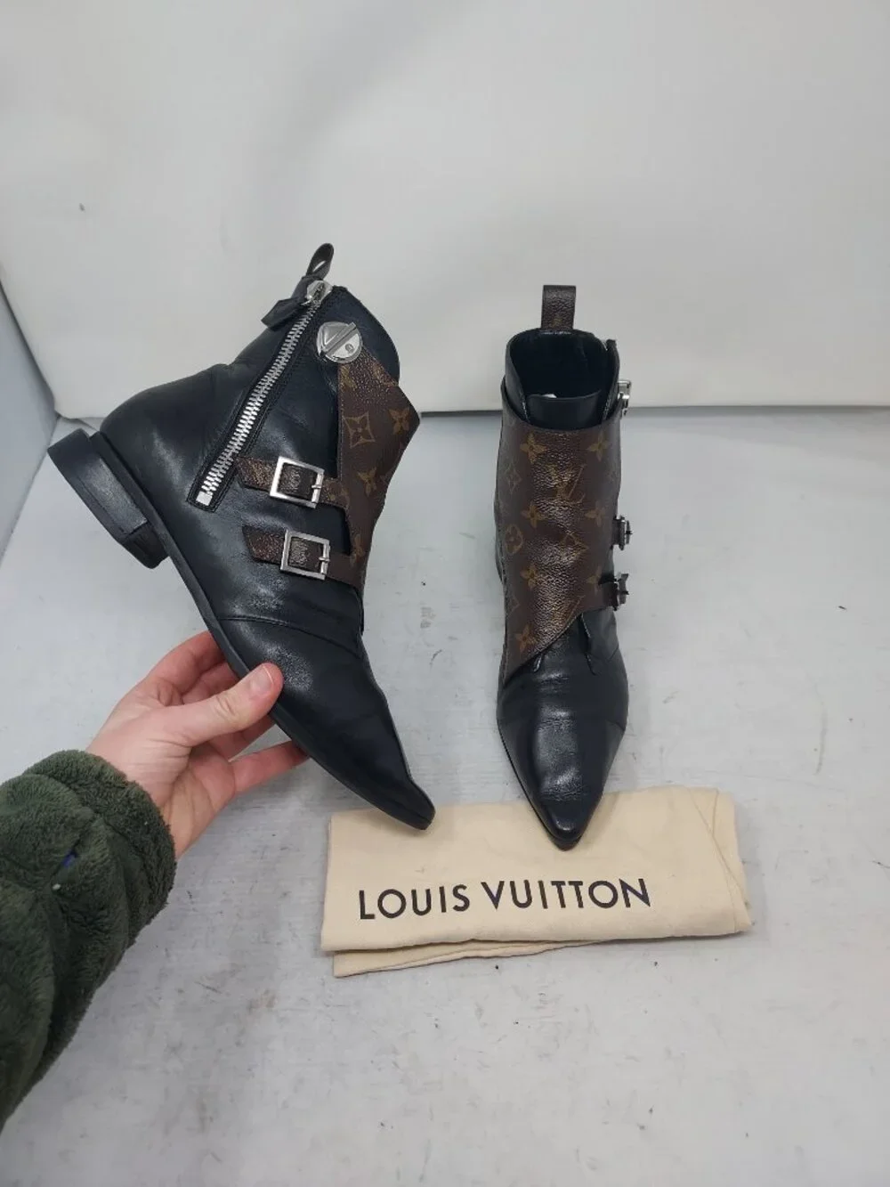 Louis Vuitton Black Jumble LV Monogram Boot